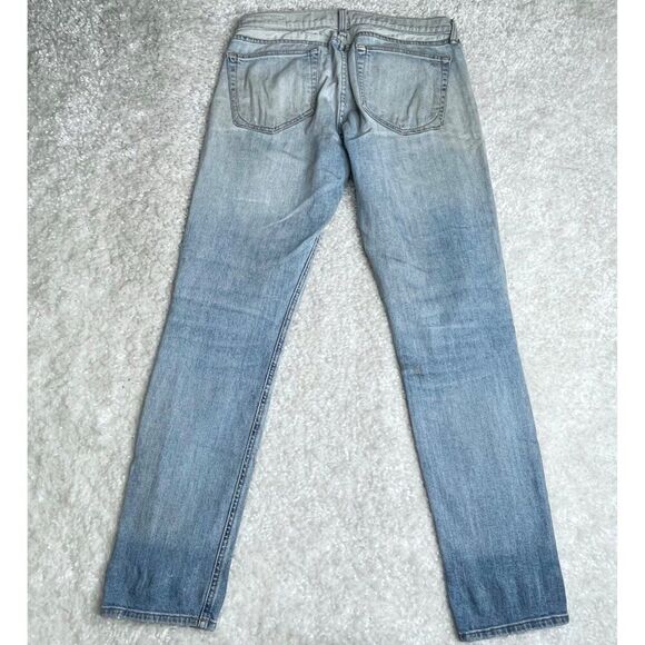 Rag & Bone Dre Boyfriend Distress Patch Reverse Armitage Jean - Picture 2 of 11